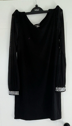 Billie blossom black shift - blossom,