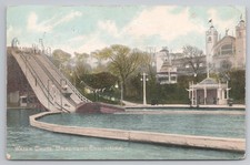 Bradford Exhibition Water Chute Early Amusement Ride