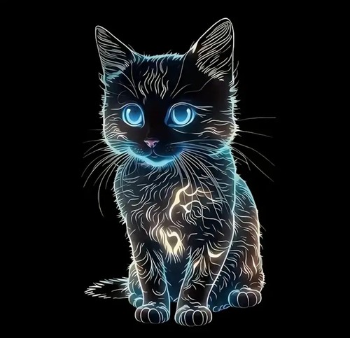 Cute colourful kitten cat car - cute,