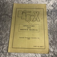 SUPER BAR-X Operators &