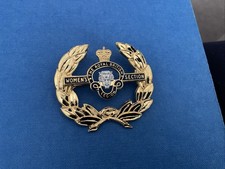 Vintage Enamel uniform, Cap / Beret Pin Badge - Women's Section British Legion