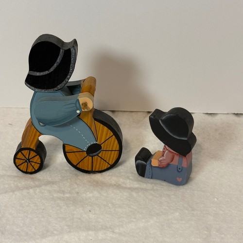 Vintage wooden folk - vintage, boy