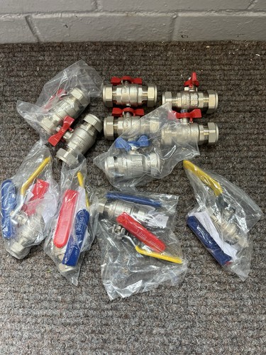 Lever ball valve wras blue - blue, red