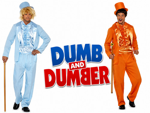 Mens 1990 dumb and dumber - dumb,