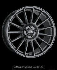 OZ RACING SUPERTURISMO DAKAR MATT GRAPHITE SILV LETTER WHEEL