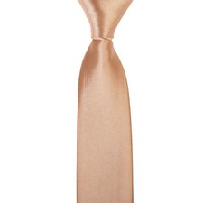 Mens Tie Plain Solid Colour Classic Slim and Wide Ties - Select Size and Colours