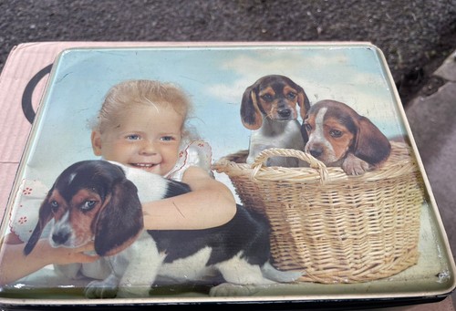 Old vintage tin collectable - old,