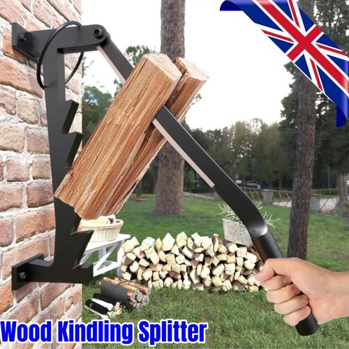 Wall mounted wooden kindling - wall,