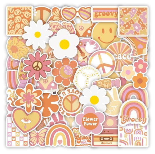 Pcs retro hippie life - hippie,