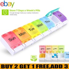 7 DAY LARGE PILL BOX HOLDER