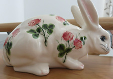 Wemyss Pottery Clover pattern large rabbit