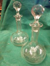 Antique Decanters. Pair.