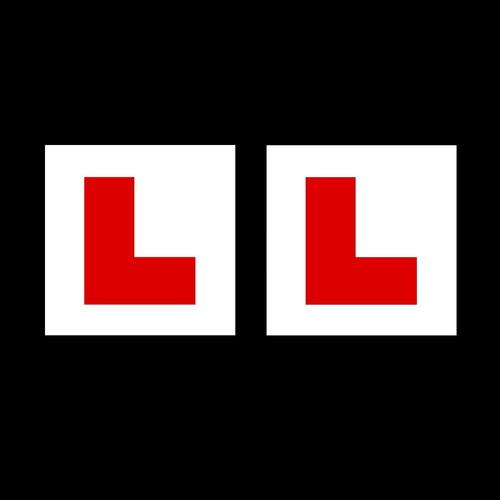 Learner driver plastic - 2x,