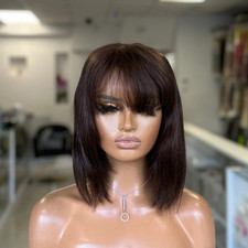10” Human Hair Wig 5x5