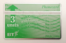 BT Payphone Phone Card 3 Units