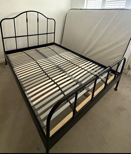 Ikea black metal - black,