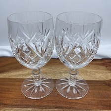 Vintage Cut Crystal Wine
