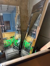 hair salon mirrors units Crome