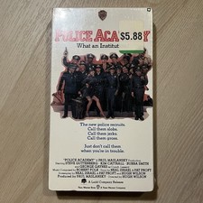 VHS Police Academy Sealed Kim Cattrall, Steve Guttenberg vtg tape