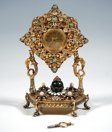 Wiener silver ornamental watch - wiener,