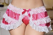 Cute Glossy Hot Pink Satin &