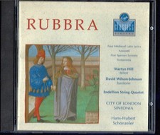 VIRGIN CLASSICS MARTYN HILL, DAVID WILSON-JOHNSON - RUBBRA TENOR, BARITONE