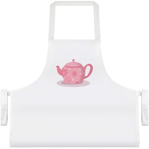 Funky teapot cooking apron - cooking,