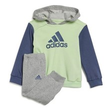 Infant Boys Girls Adidas Tracksuit Hoody Set Toddler Kids Age UK 0-3M - 4 Years
