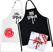 Mr & Mrs Novelty Gift Apron