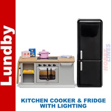 KITCHEN COOKER & FRIDGE with