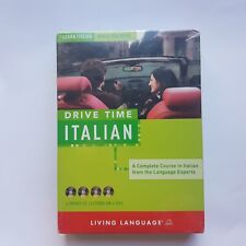 Drive Time Learn Italian Living Language Course Learn Travel CD set Italy