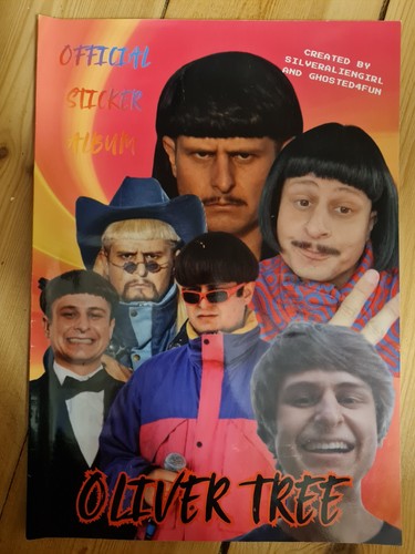 Oliver tree sticker album - tree,