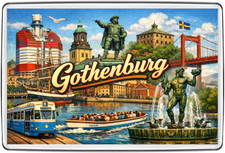 Gothenburg Sweden Skyline