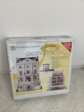 Dolls House Emporium pre painted kit"GROSVENOR HALL" house & Basement New Sealed
