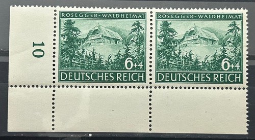 1943 german stamps pair - stamps,