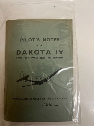 Original pilots notes for - pilots,
