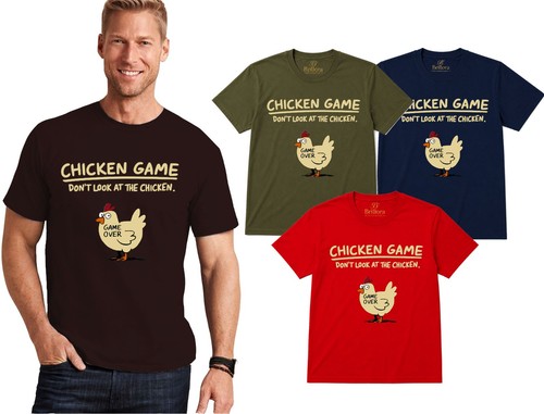 Chicken game mens shirt - chicken,