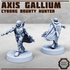 28mm Axis Gallium - Cyborg