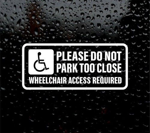Wheelchair access required - access, car