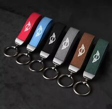Mini Cooper Keyring Suede
