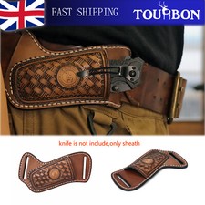 TOURBON Leather Folding Blade