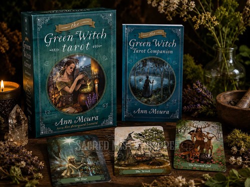 The green witch tarot - witch,