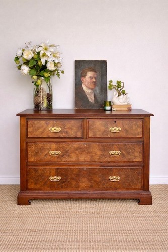 Antique style georgian burr - style,