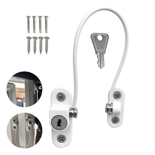 Window door cable restrictor - window,