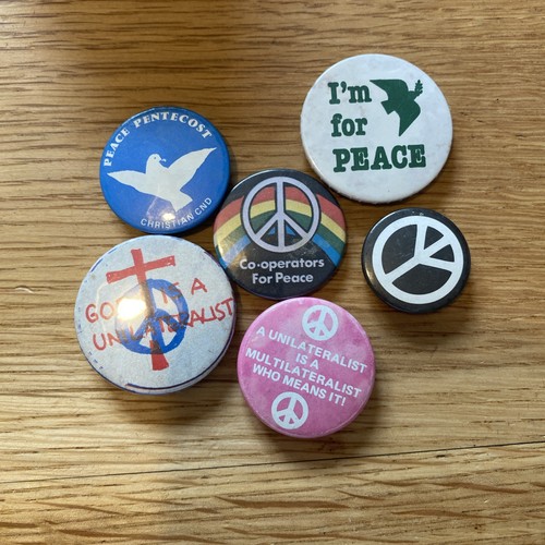 Vintage bundle peace pin - bundle, of