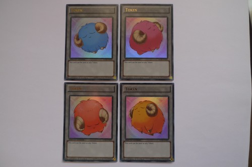 Card scapegoat token set - 4,