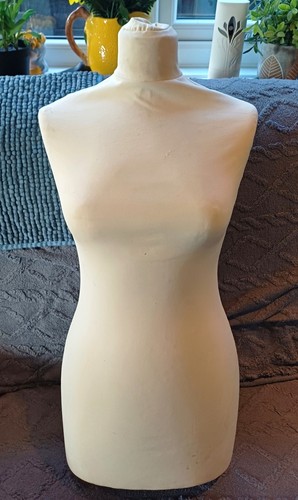 Beige female foam dress form - beige,