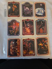 VINTAGE KISS TRADING CARDS THE