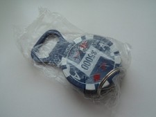 NEW GAS CASINO CHIP POCKET LIGHTER, BOTTLE OPENER & KEY RING SPARES/REPAIR