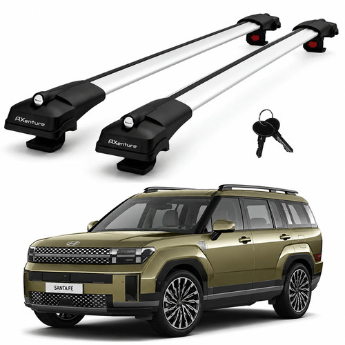 Roof bars for hyundai santa - roof,